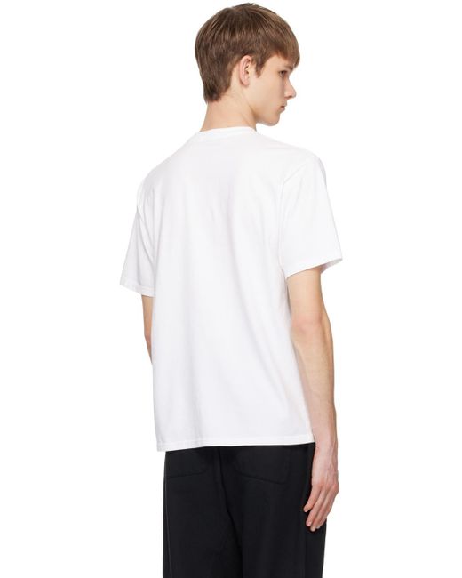 T-shirt 'propaganda' blanc Undercover pour homme en coloris White