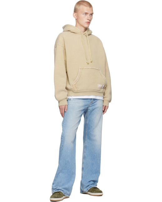 Pull À Capuche Element Brun Clair À Effet Usé Axel Arigato pour homme en coloris Blue