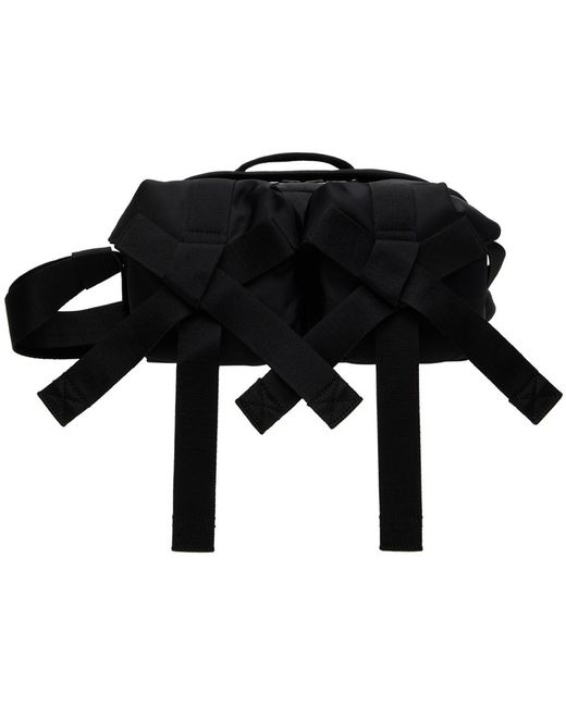 SimoneRocha/ ブラック Classic Bow クロスボディバッグ