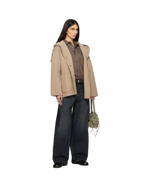 6397 Black Tuxedo Roomy Jeans
