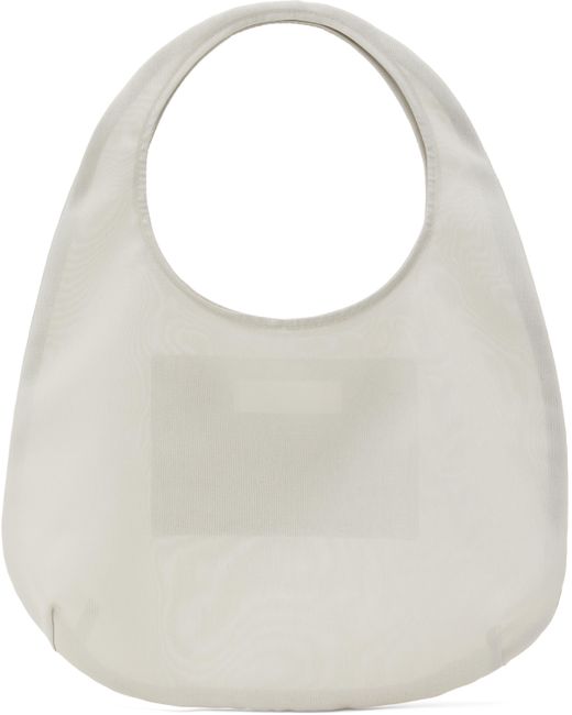 Amomento Gray Sheer Tote