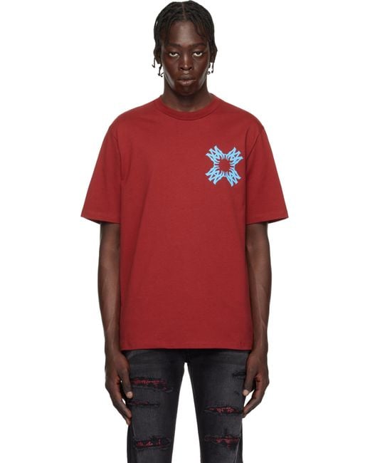 【関税込み】AMIRI レッド MA Quad Tシャツ メンズ Amiri レッド Ma Quad Tシャツ レッド | Lyst