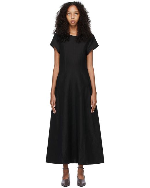 toteme stretch linen dress