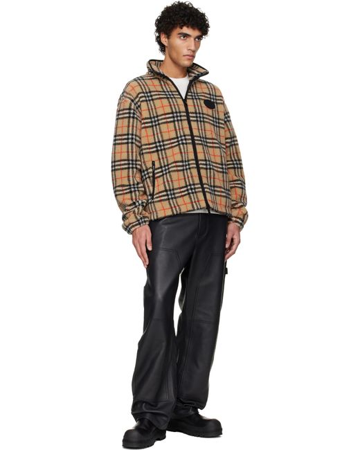 Burberry Multicolor Fairfax Check Sweater for men