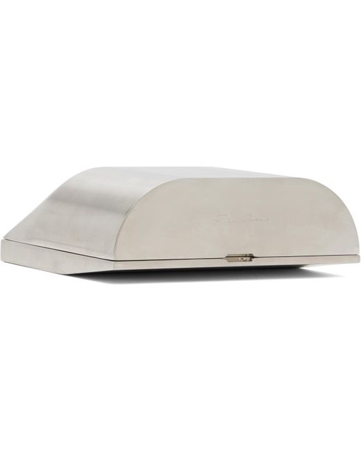Rick Owens Gray Concordians Prong Clutch for men