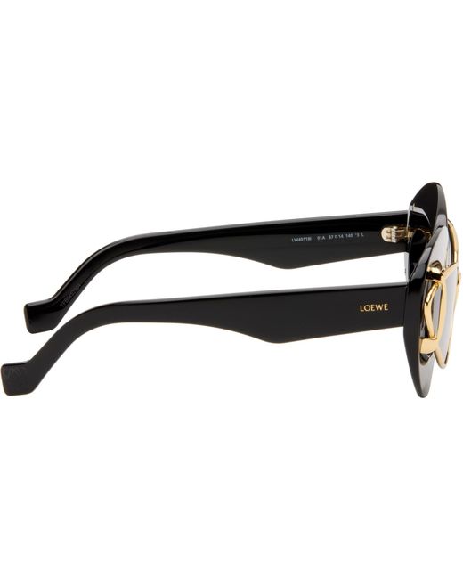 Loewe Black Double Frame Sunglasses for men