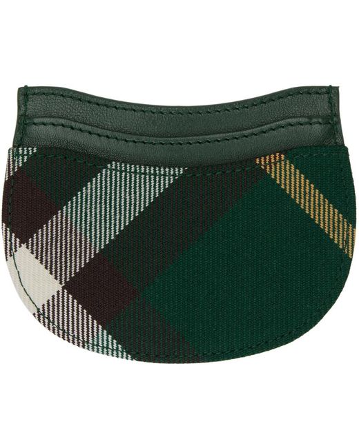 Burberry Green Rocking Horse Card Case