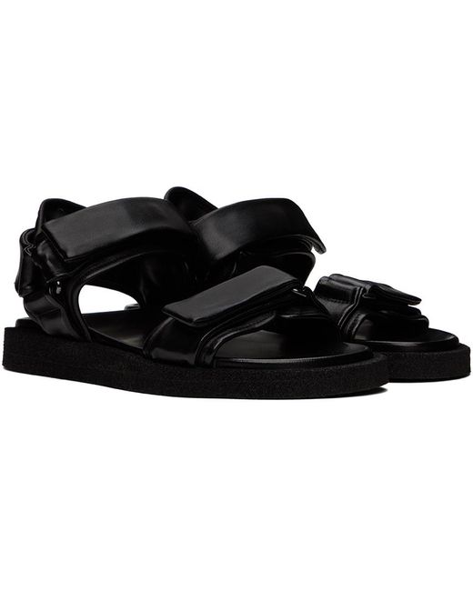 Officine Creative Black Inner 005 Sandals for men