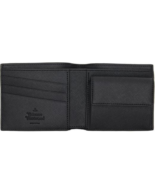Vivienne Westwood Black Bifold Wallet for men