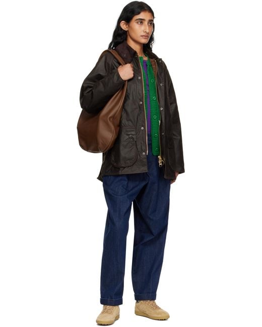 A.P.C. Brown Tan 'Le Neige' Bag