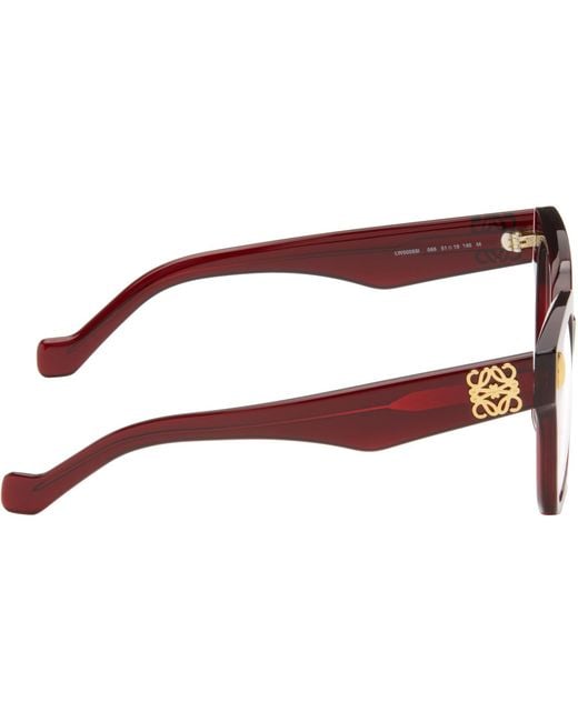 Loewe Brown Anagram Glasses for men