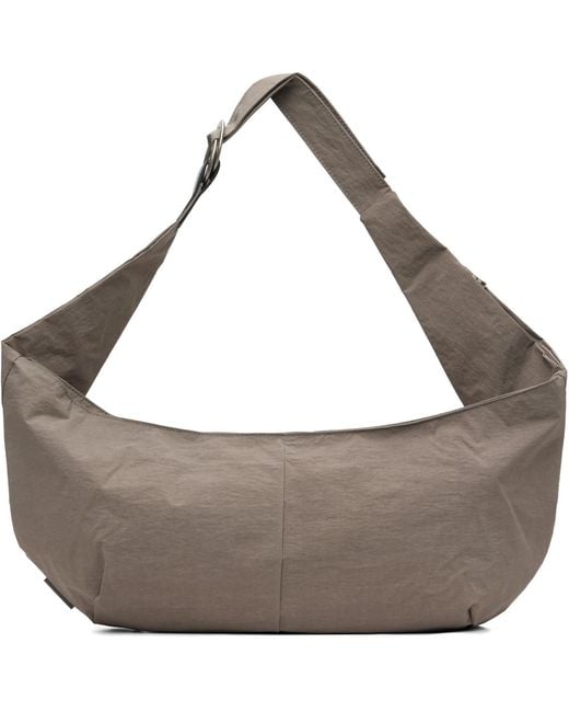 Master Piece Gray Sash Sling Bag for men