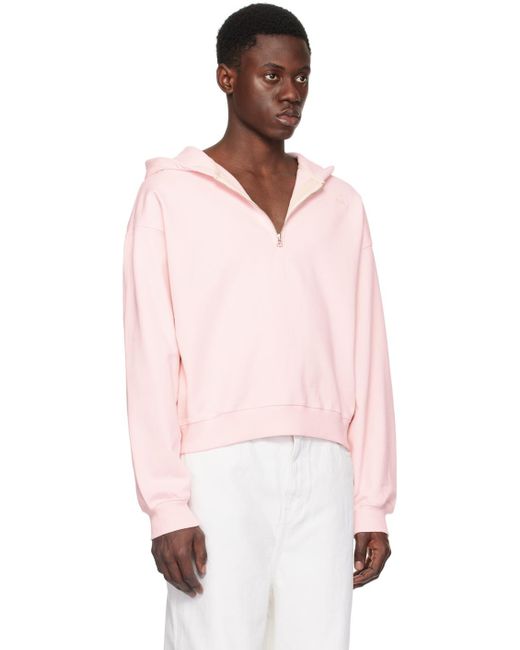 Pull à capuche rose à glissière RECTO. pour homme en coloris Pink