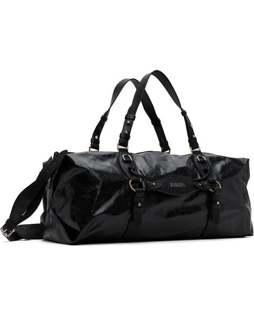 Isabel Marant Black Tilpa Weekender Duffle Bag