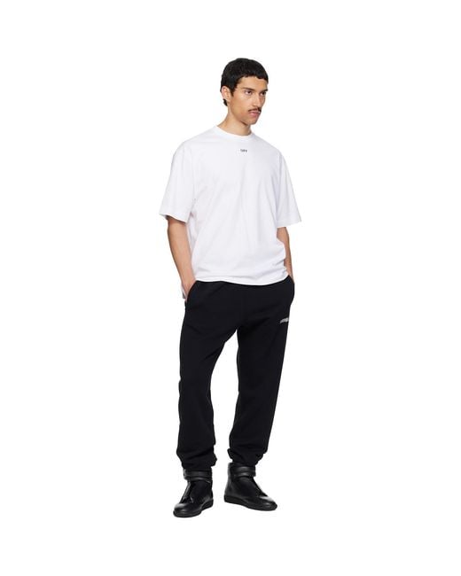 Off-White c/o Virgil Abloh White Chain Araldic Arrow T-Shirt for men