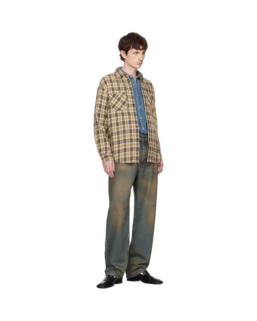 Nudie Jeans Multicolor Julian Worker Shirt for men
