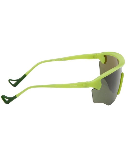 District Vision Green Junya Racer Sunglasses for men