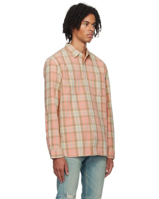 RRL Check Shirt for Men Lyst UK