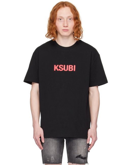 Ksubi Black Conspiracy Biggie T-Shirt for men