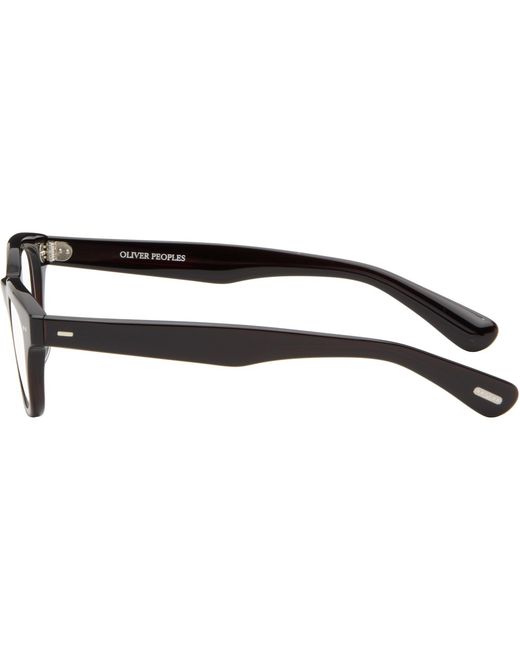 Oliver Peoples Black Tiello Glasses