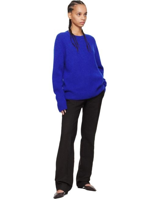 The Row Blue Hege Sweater