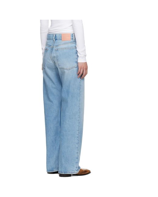 Acne Blue 2021F Regular Fit Jeans