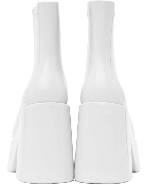 Melissa White Nubia Ii Boots