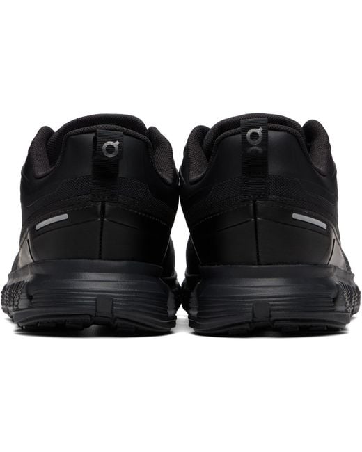 On Shoes Black Cloud 6 Waterproof Sneakers for men