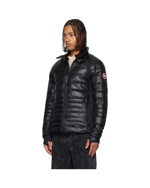 Canada Goose Black Hybridge Lite Down Jacket for men