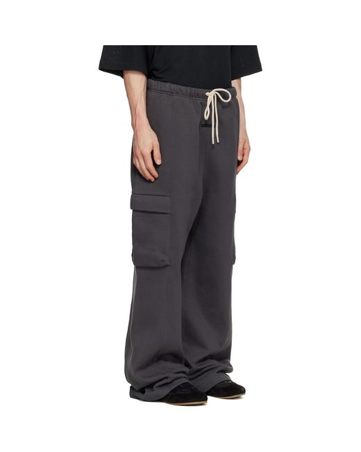 Fear Of God Black Field Cargo Pants for men