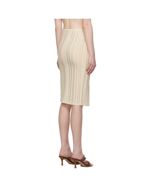 Jade Cropper Multicolor Hook-Eye Midi Skirt