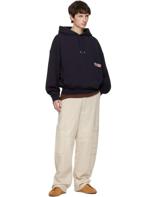 Jacquemus Blue 'The Gio' Hoodie for men