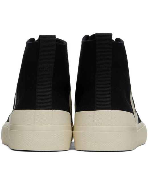 Veja Black Wata Ii Canvas Sneakers