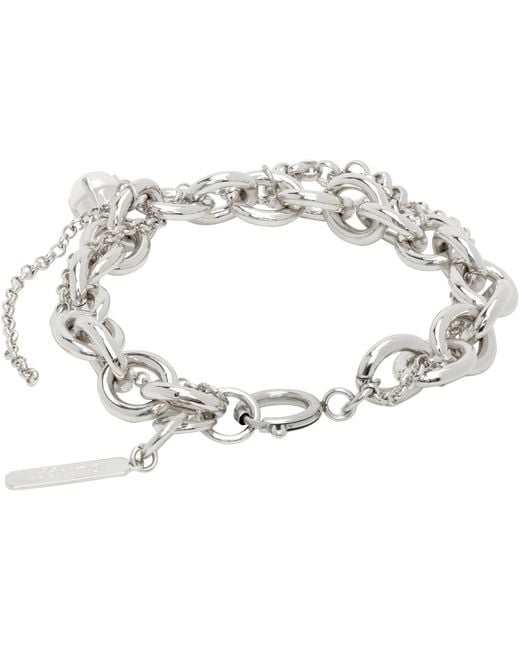 Justine Clenquet Metallic Lucy Bracelet for men