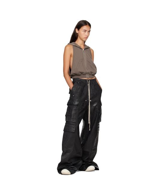 Rick Owens Natural Off- Tower Sneaks Sneakers