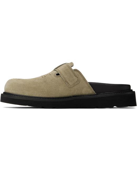 KENZO ベージュ Paris Matto' クロッグ Black