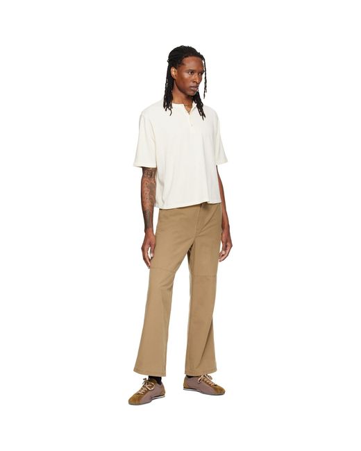 Jeanerica White Off- Faldo T-Shirt for men