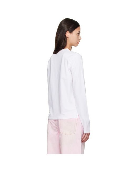 Acne Multicolor Long Sleeve Regular Fit T-Shirt