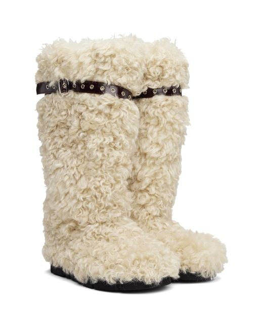 EPINGLER Natural Fofo Long Boots