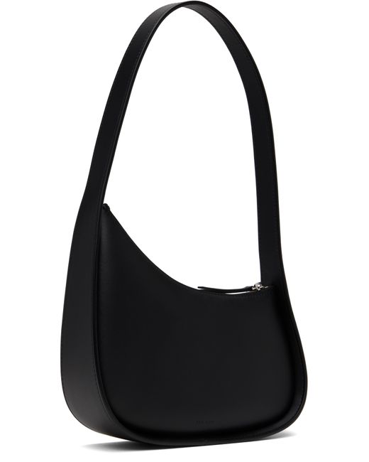 The Row Black Half Moon Bag