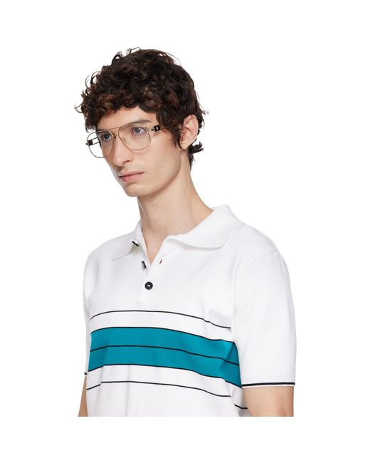 Versace Brown Medusa Glasses for men