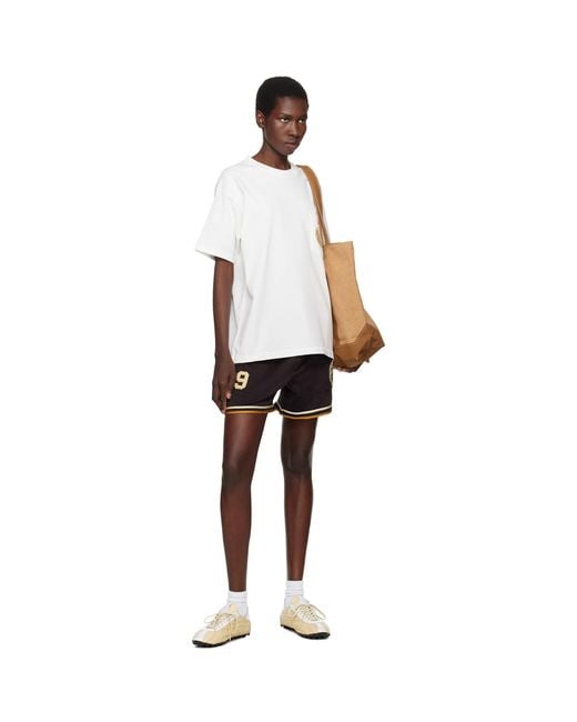 Bode White Off- Sportsman Patch Pocket T-Shirt