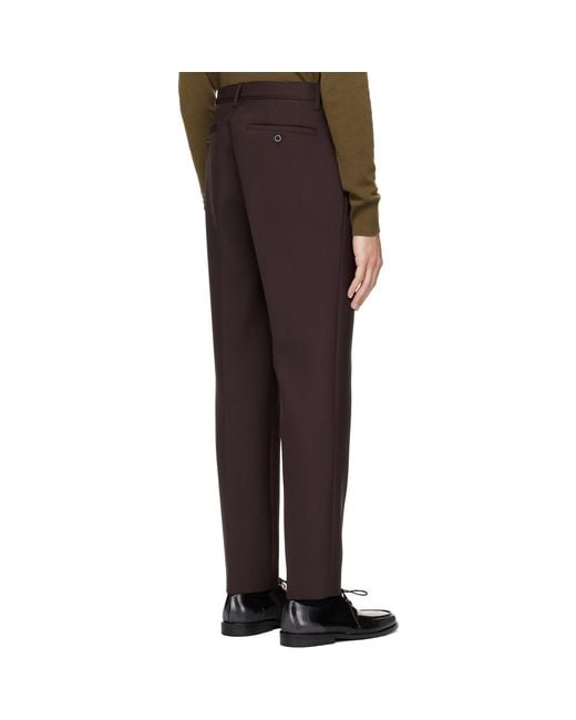 Sacai Black Suiting Trousers for men