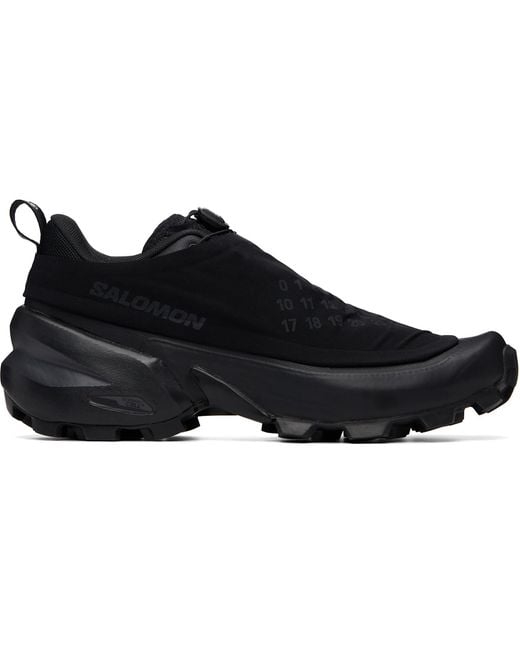 MM6 by Maison Margiela Black Salomon Edition Cross Dust Sneakers