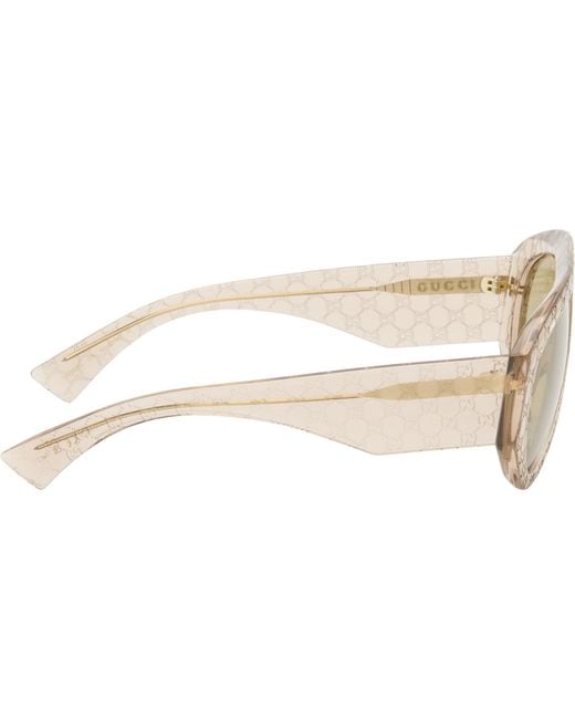 Gucci Black Mask Frame Sunglasses