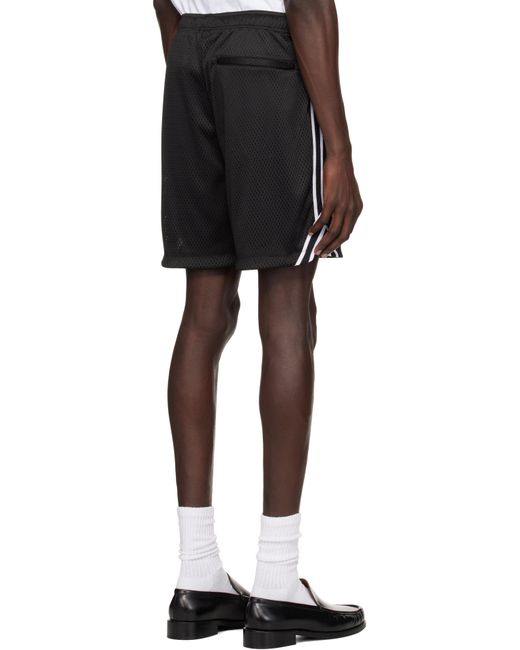 John Elliott Black Rivalry Shorts for men