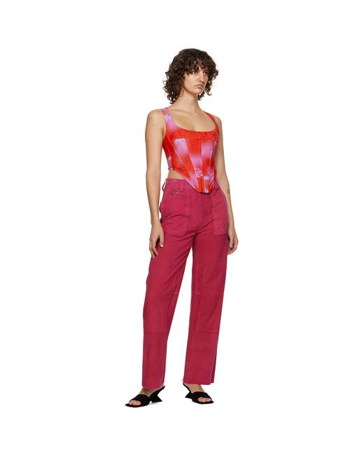 Miaou Red Campbell Vest
