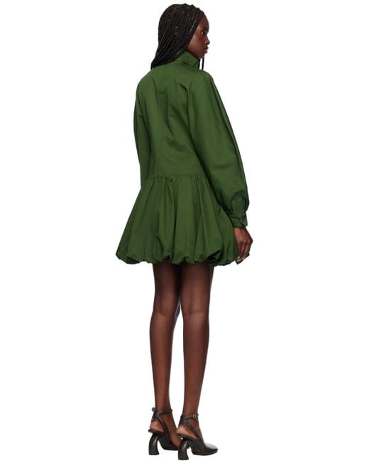 Renaissance Renaissance グリーン Normandy ミニワンピース Green