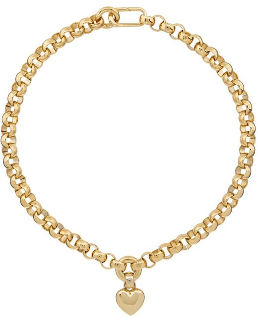 Laura Lombardi Metallic Amorina Pendant Necklace