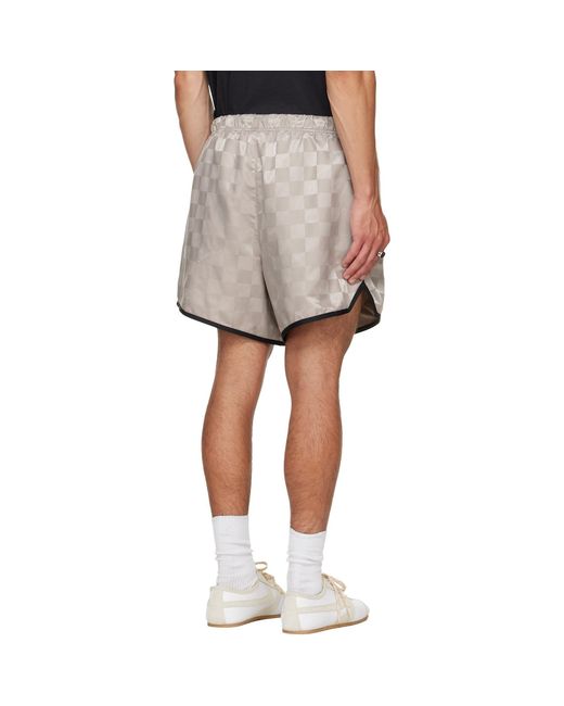 Fear Of God Multicolor Checkered Gym Shorts for men